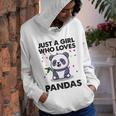 Funny Just A Girl Who Loves Pandas 651 Shirt Youth Hoodie