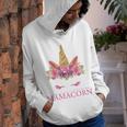 Funny Mamacorn Unicorn Mom Mothers Day Youth Hoodie