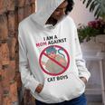 I Am A Mom Against Cat Boys V2 Youth Hoodie