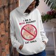 I Am A Mom Against Cat Girls V2 Youth Hoodie