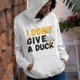 I Dont Give A Duck Youth Hoodie