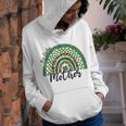 One Lucky Mother Irish Rainbow Leopard St Patricks Day Youth Hoodie