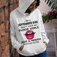 September Girl Birthday I Am A September Girl I Dont Have An Inside Voice Youth Hoodie