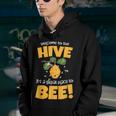 Bee Bee Bee Theme Back To School For Teachers Welcome To The Hive V4 Youth Hoodie