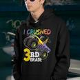 I Crushed 3Rd Grade Monster Truck Graduation Cap Boys Gift Youth Hoodie