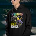 I Crushed Preschool Monster Truck Graduation Cap Gifts Boys Youth Hoodie