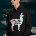 Mama Llama Floral V2 Youth Hoodie