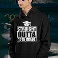 Straight Outta 10Th Grade Class Of 2022 School Graduation Youth Hoodie