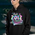Tie-Dye Made In 2012 10 Year Of Being Awesome 10 Birthday Youth Hoodie