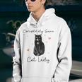 Completely Sane Cat Lady Cat Lover Youth Hoodie