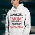 From Worlds Greatest Mom To Worlds Greatest Grandma 84 Trending Shirt Youth Hoodie