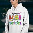 Happy Last Day Of School Graduation Students And Teacher Youth Hoodie