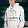 Happy Last Day Of School Hello Summer Happy Last Day Of School Hello Summer Students And Teachers Gift For Students Teachers Gifts Teacher Lover Summer Gift V2 Youth Hoodie