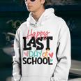 Happy Last Day Of School Shirt Kids Teacher Graduation Youth Hoodie