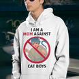 I Am A Mom Against Cat Boys V2 Youth Hoodie