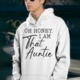 Oh Honey I Am That AuntieCute Idea For Aunt From Niece Premium Youth Hoodie