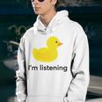 Programmer Rubber Duck Sticker Youth Hoodie