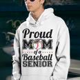 Proud Mom Of A Senior 2022 Baseball Mom Graduate Graduation Youth Hoodie