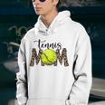 Tennis Mom Leopard Tennis Mom Mothers Day Youth Hoodie