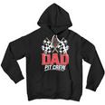 Dad Pit Crew Race Car Birthday Party Racing Family Youth Hoodie