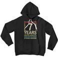 Kids 7Th Birthday 7 Years Old Vintage Retro 84 Months Boygirl Kid Youth Hoodie