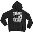 Straight Outta 5Th Grade Graduation 2022 Class Fifth Grade Youth Hoodie