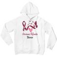 Arteriovenous Malformation Warrior Butterfly Funny Unicorn Burgundy Ribbon Arteriovenous Malformation Support Arteriovenous Malformation Awareness Youth Hoodie