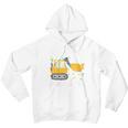 Kids Construction Truck 2Nd Birthday Boy 2 Two Year Old Excavator Youth Hoodie