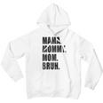 Mama Mommy Mom Bruh Mommy And Me Mom Funny Youth Hoodie