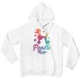 Poodle Mama Colorful Poodle Dog Mom Youth Hoodie