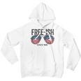 Premium Free-Ish Juneteenth Celebrate Black Freedom Free-Ish 1865 Messy Bun Afro Mom Youth Hoodie