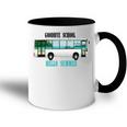 Goodbye School Hello Summer Last Day Design For Students Accent Mug