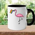 Flamingo Lgbt Flag Cool Gay Rights Supporters Gift Accent Mug