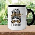 Happy Field Day Field Day Tee Kids Graduation School Fun Day V12 Accent Mug