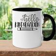 Hello Kindergarten V2 Accent Mug