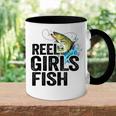 Reel Girl Fish Accent Mug