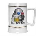 Ben Drankin Drunking Funny 4Th Of July Beer Men Woman V3 Ceramic Beer Stein