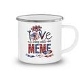 Being Called Meme Sunflower Usa Flag 684 Shirt Camping Mug