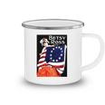 Betsy Ross American Flag 1776 Art 4Th Of July Gift Camping Mug