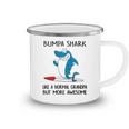 Bumpa Grandpa Gift Bumpa Shark Like A Normal Grandpa But More Awesome Camping Mug