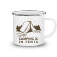 Camping Is In Tents Camping Mug