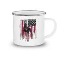 Doberman Pinscher American Flag Usa Awesome Camping Mug