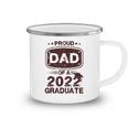Mens Proud Dad Of A Class Of 2022 Graduate Senior Graduation Best Camping Mug