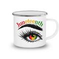 Official 4 Juneteenth - African American Women Black History Pride Camping Mug