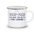Paw Paw Grandpa Gift Paw Paw The Man The Myth The Legend V4 Camping Mug