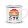 Peace Love Cruising Family Cruise Vacation Matching Gift Camping Mug