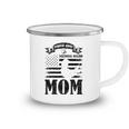 Proud Army National Guard Mom Us Flag Military Mothers Day Camping Mug