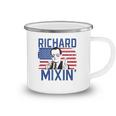 Richard Mixin 4Th Of July Funny Drinking President Nixon Camping Mug