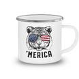 Tiger American Flag 4Th Of July Merica Sunglasses Camping Mug
