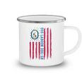 Uss Laboon Ddg-58 American Flag Veteran Fathers Day Camping Mug